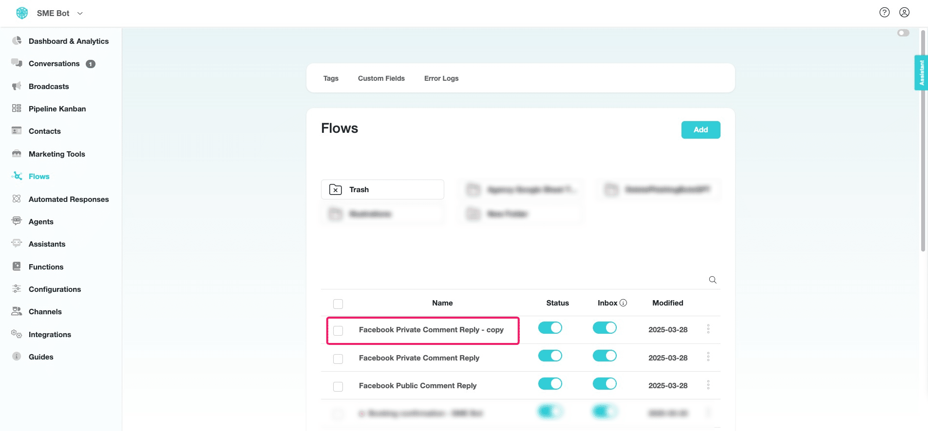 ✅ Done! You’ve successfully duplicated the flow to speed up your build process. 🚀