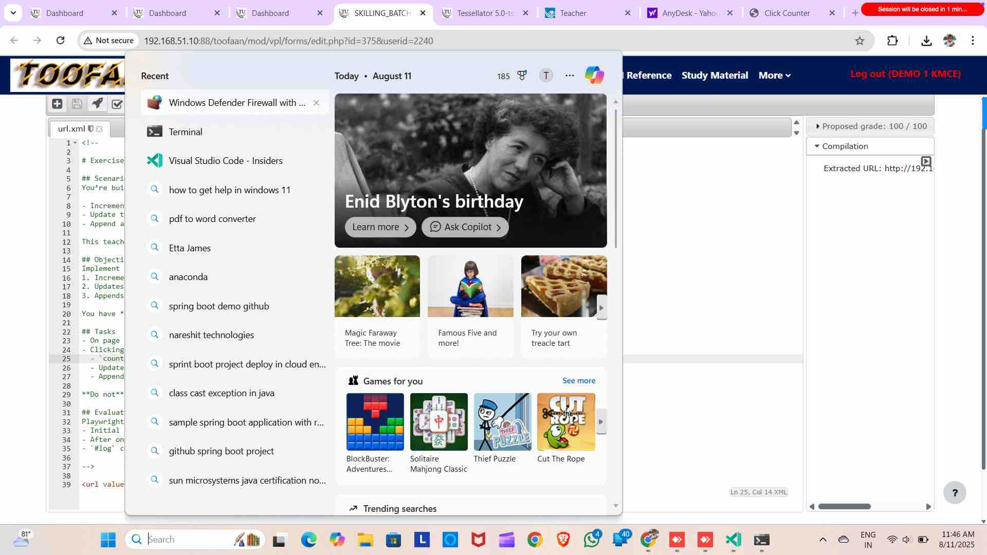 If not able to run
Open firewall settings