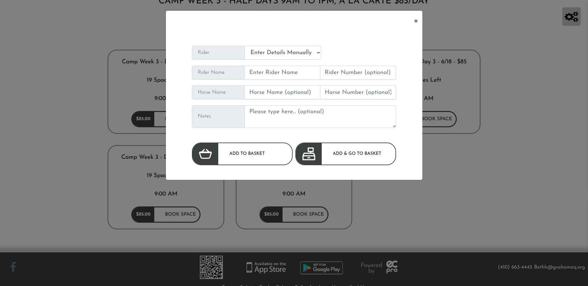 Click on "Enter Details Manually"