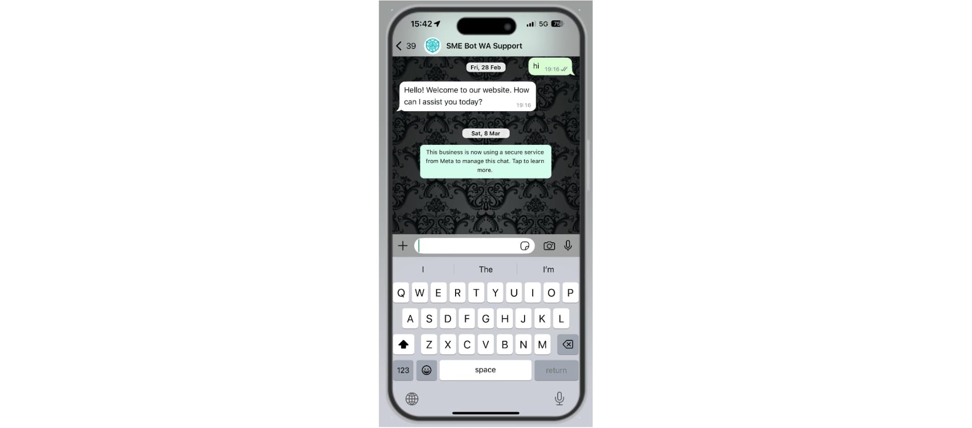 ✅ Done! You’ve successfully integrated WhatsApp with SME Bot. 🚀