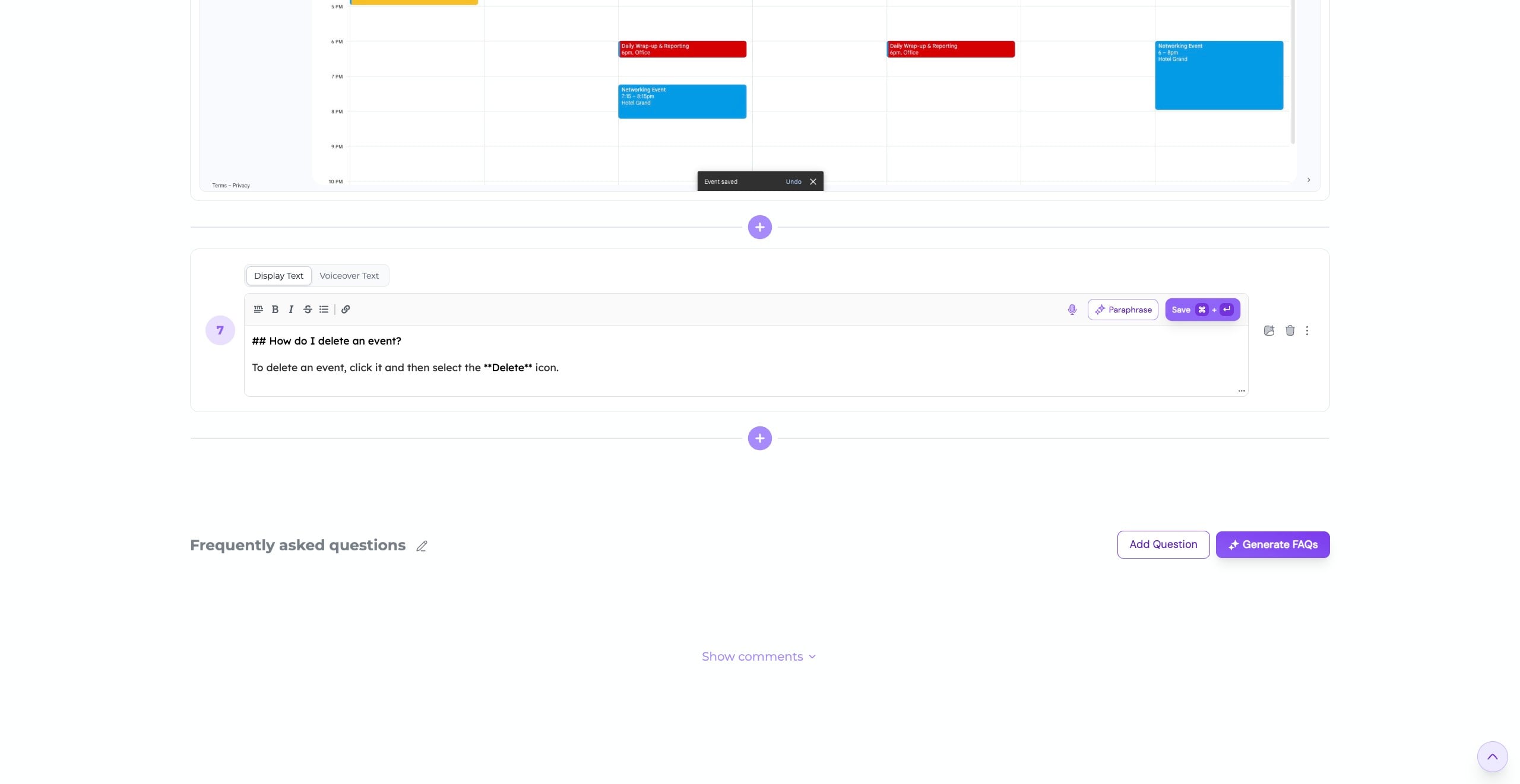 Click "**Save**" to apply your changes