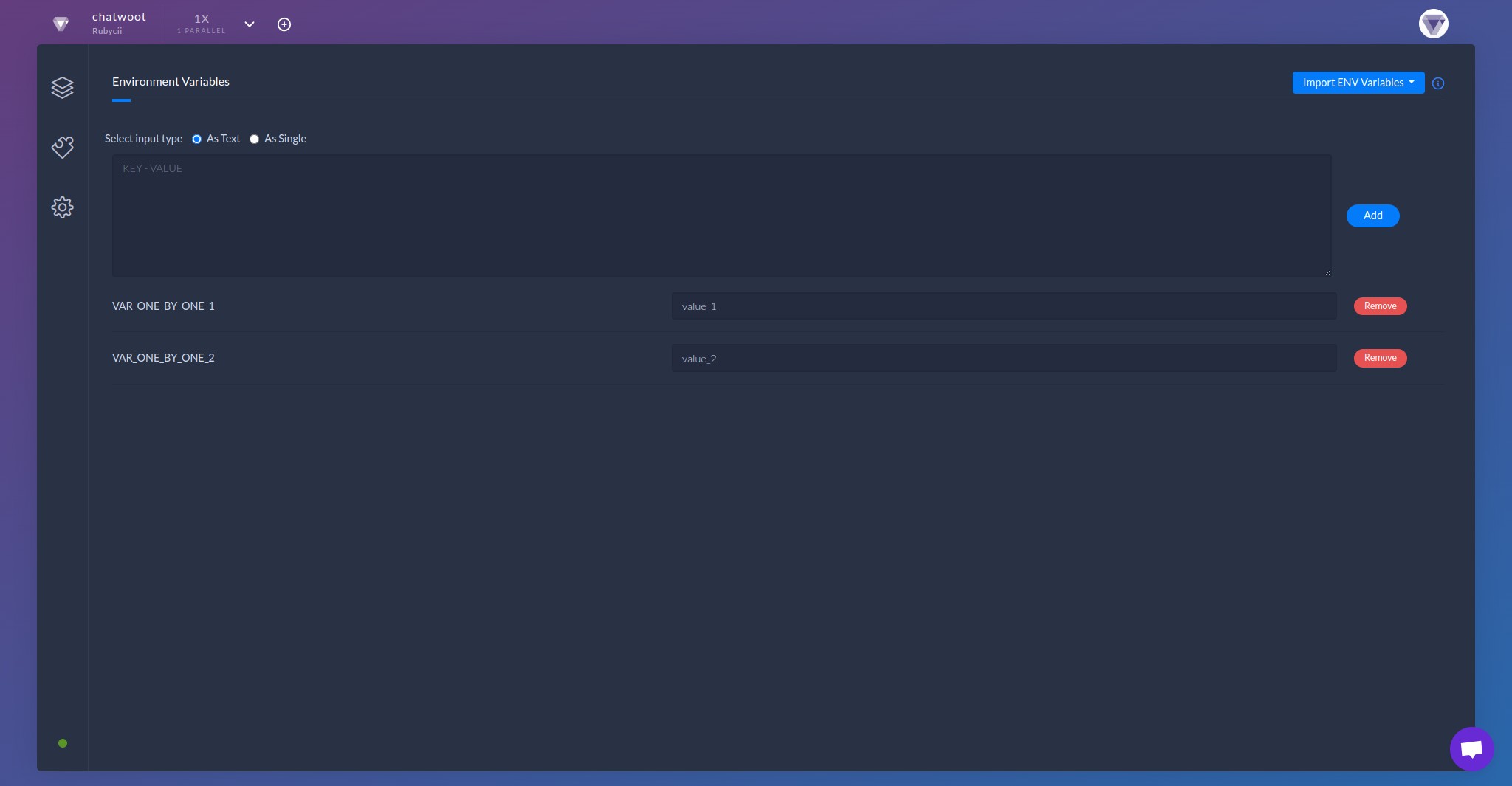 Type it or paste it all in text box