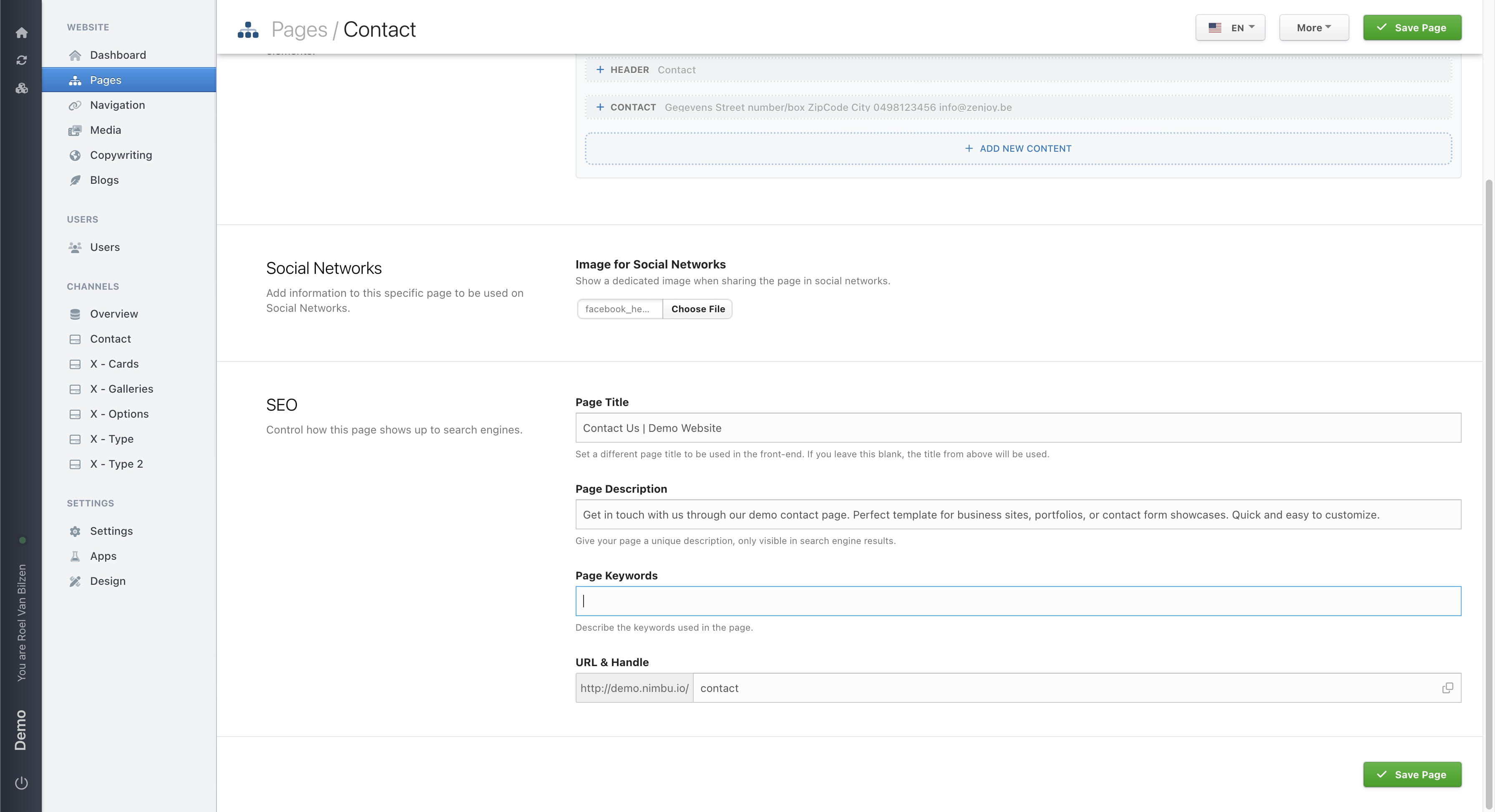 Keywords help search engines understand what your page is about.
These are the search terms people might type into Google to find your page. 