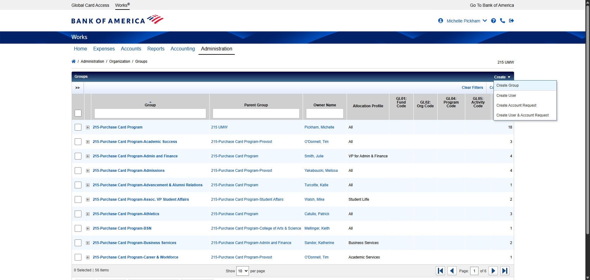 Click on "Create Group"