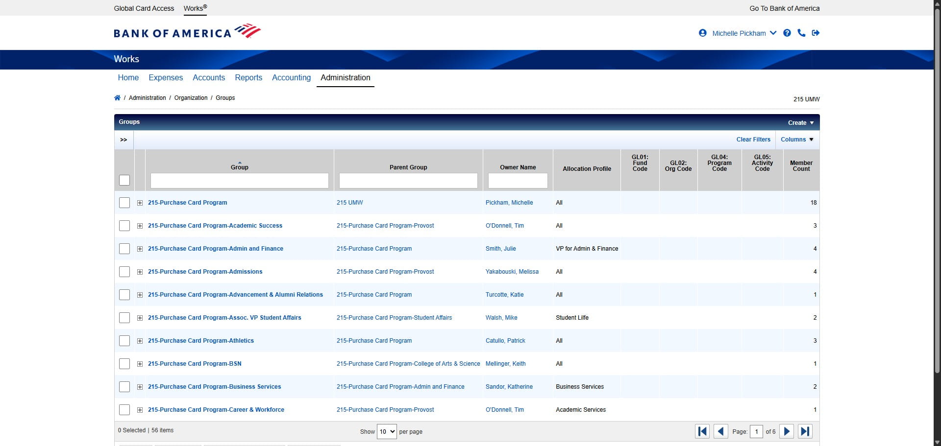Click the Drop Down on Create.
