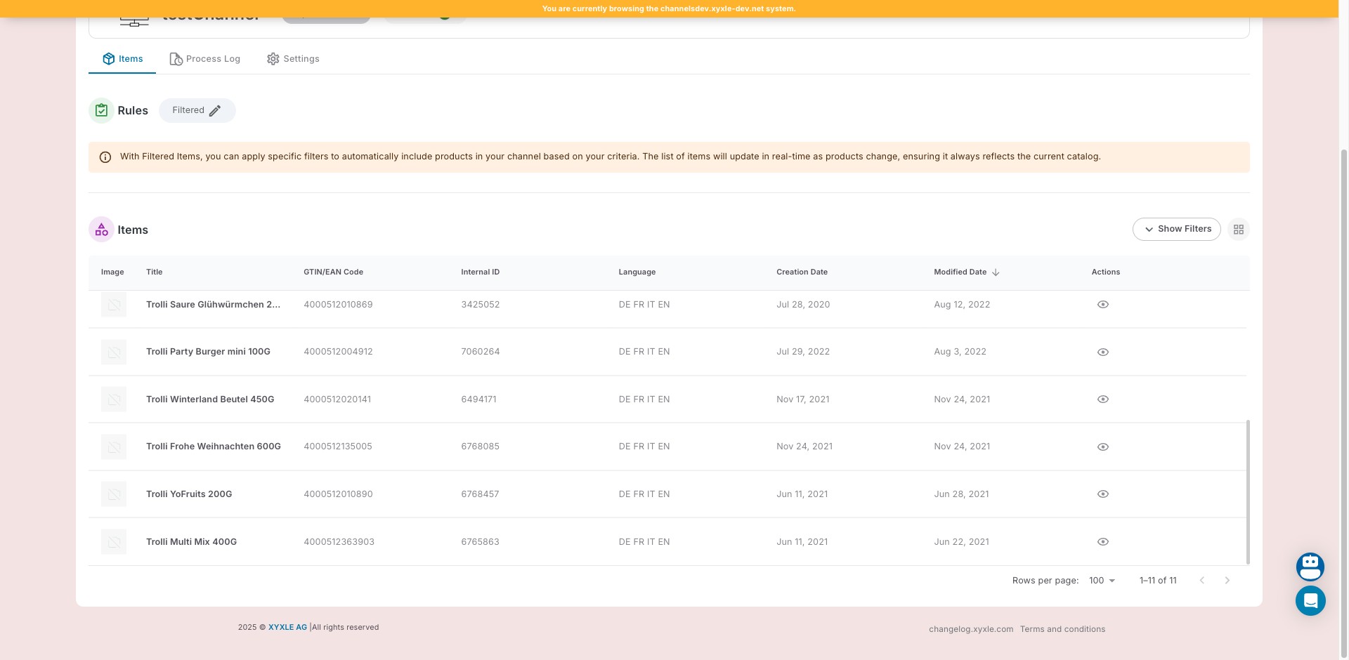 Click on "Process Now"