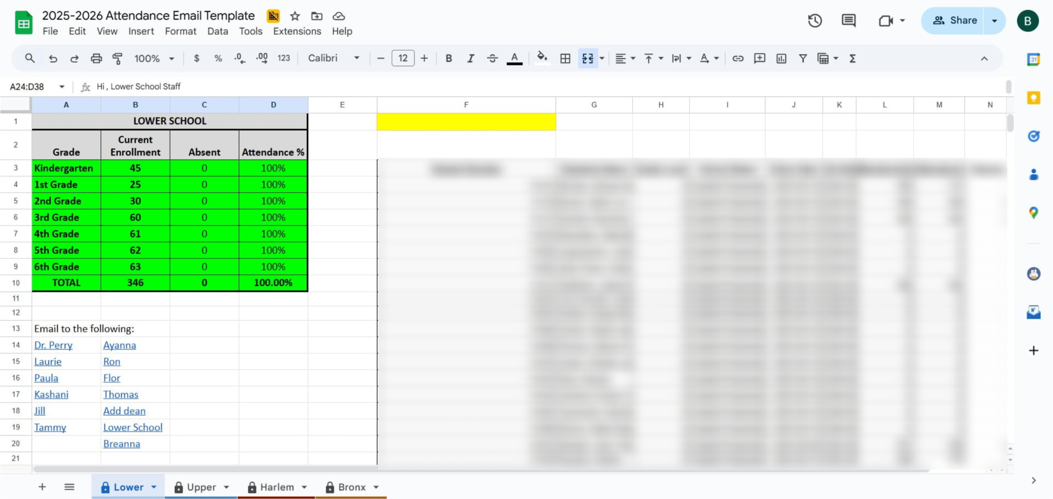 Copy the Data