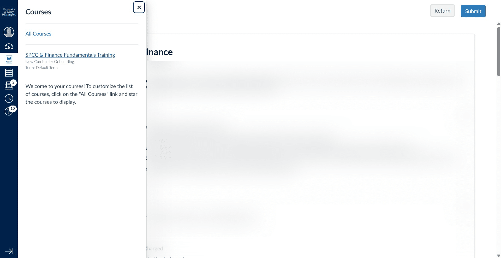 Click on "SPCC & Finance Fundamentals Training"