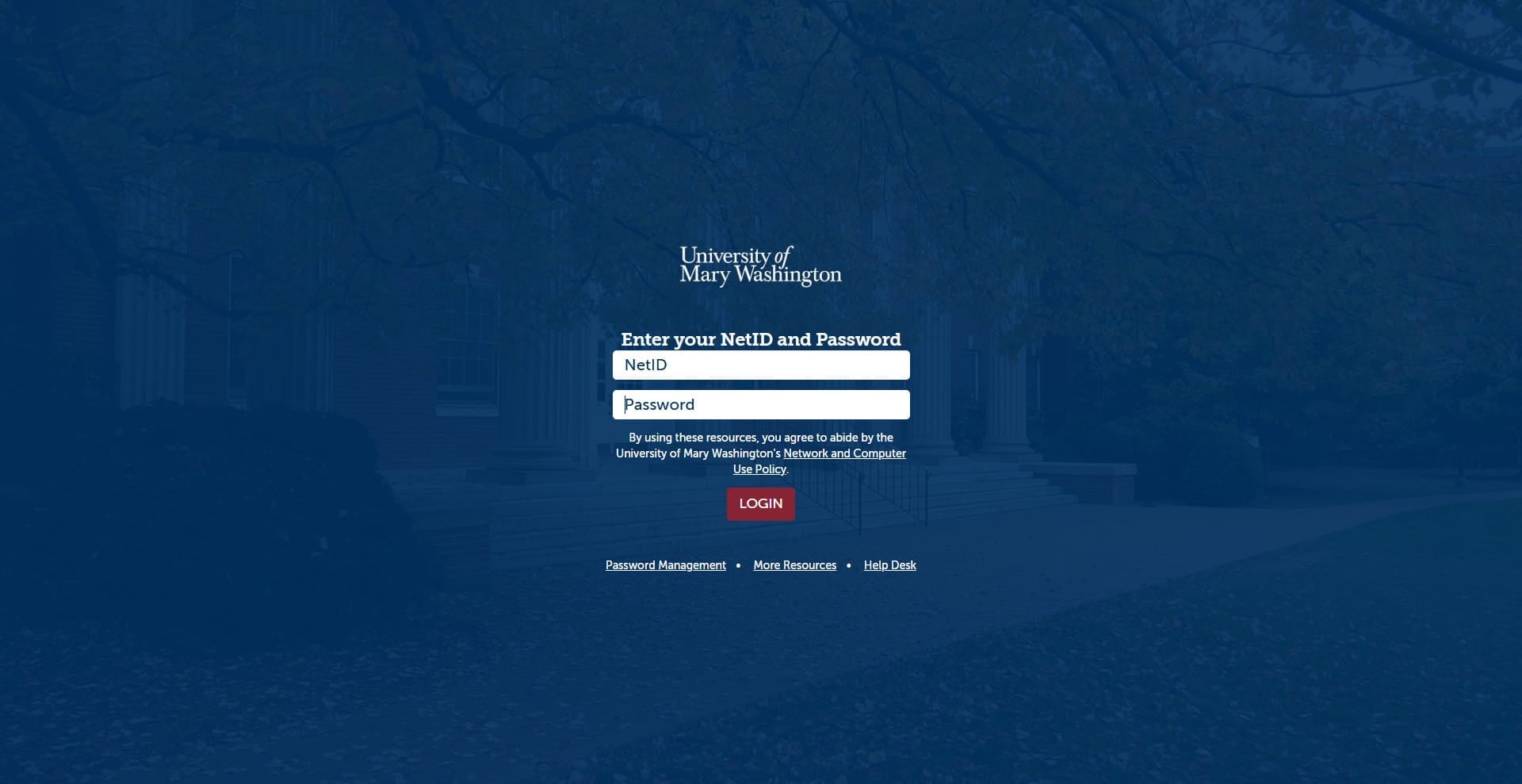 This will take you directly to the Canvas single sign on page. You must have Duo Mobile in order to complete this sign on. Sign in with your NetID and Password.