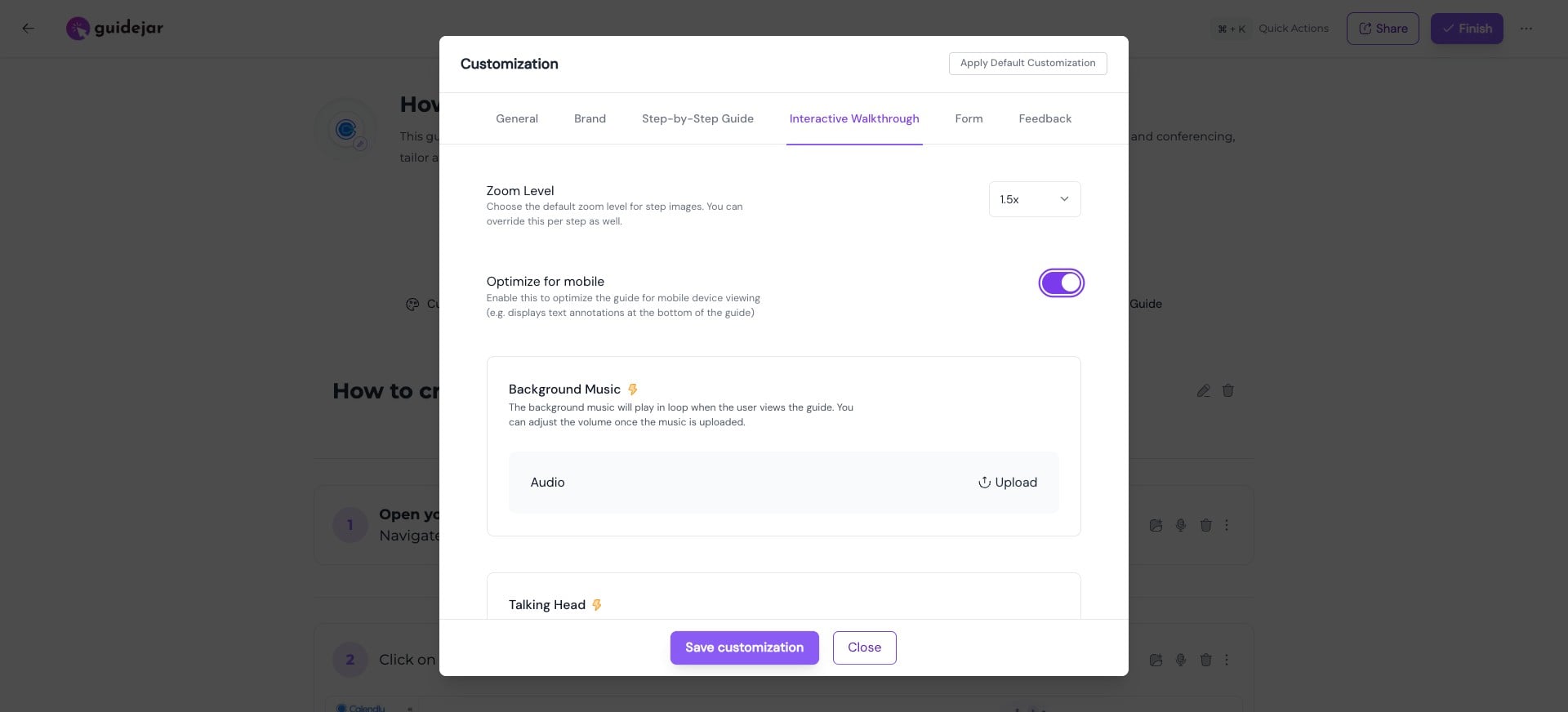 Turn off “**Optimize for mobile**”