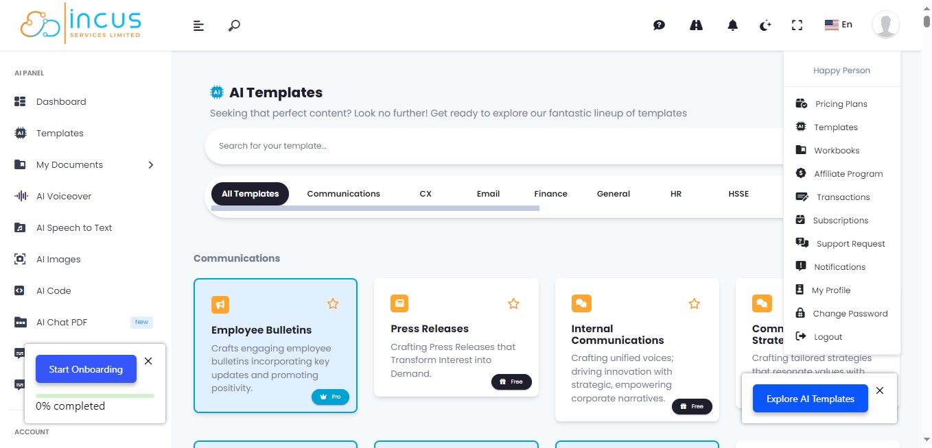 You will now be logged into your new account. 

Done 🚀