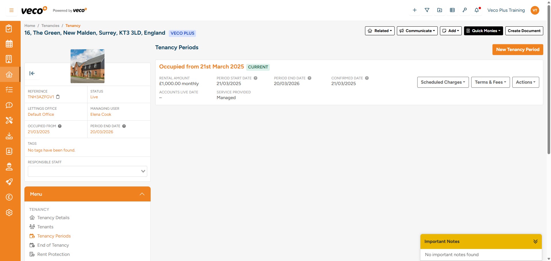 If you have Renewal Fees that need to be processed, this can be done by selecting ‘Quick Monies’ 

