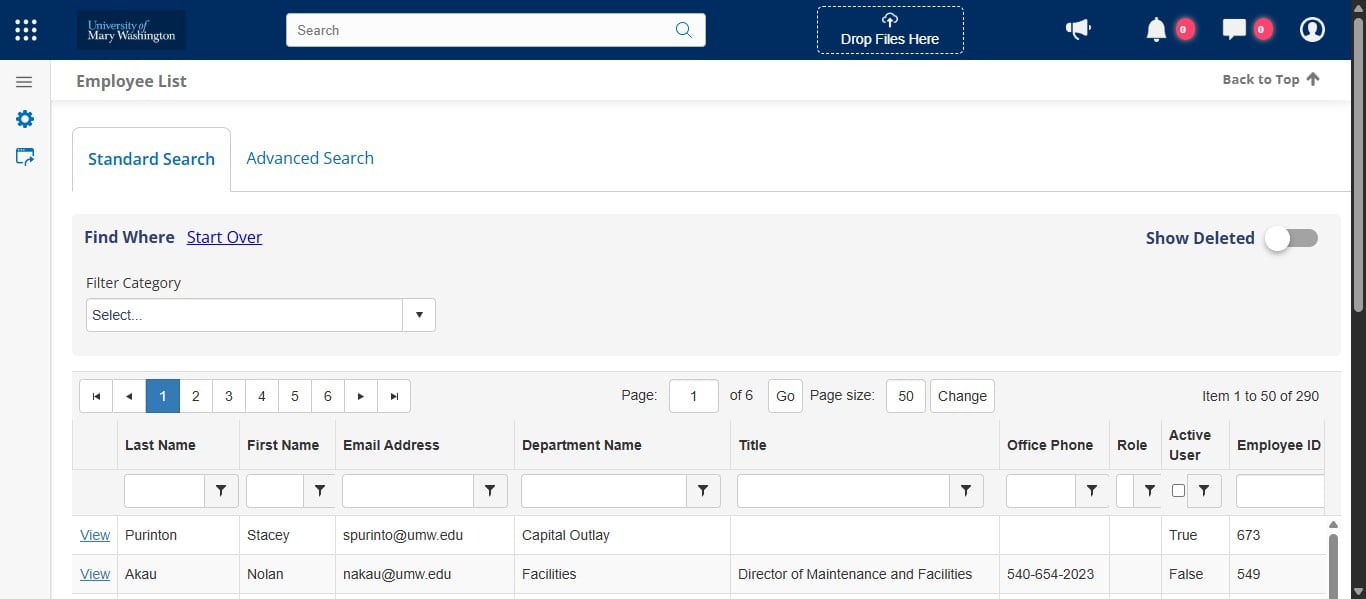 You can now go to your contract record and select this employee from the Contract Admin drop down list.