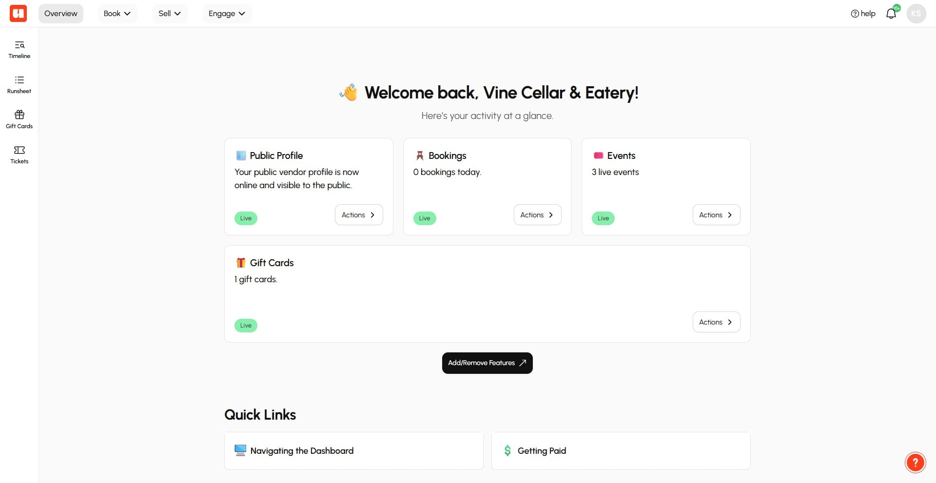 Click your profile avatar in the top-right corner