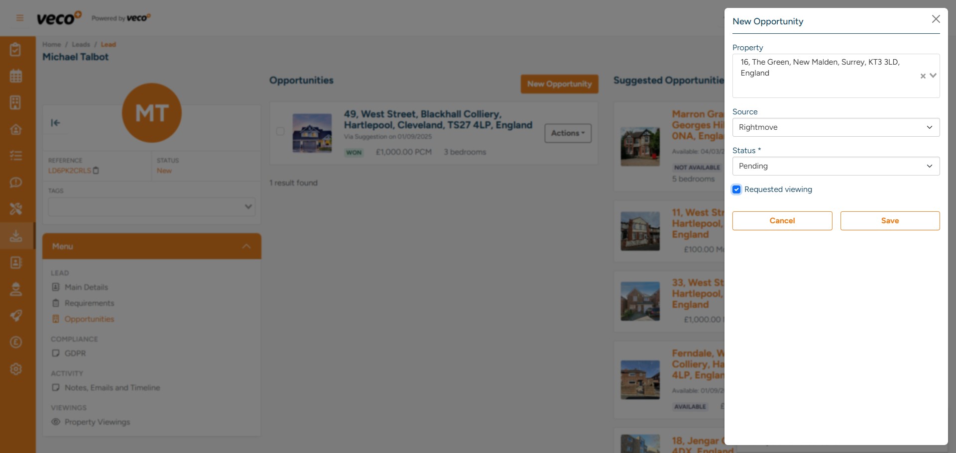 Then you can search for the address and select 'Save'