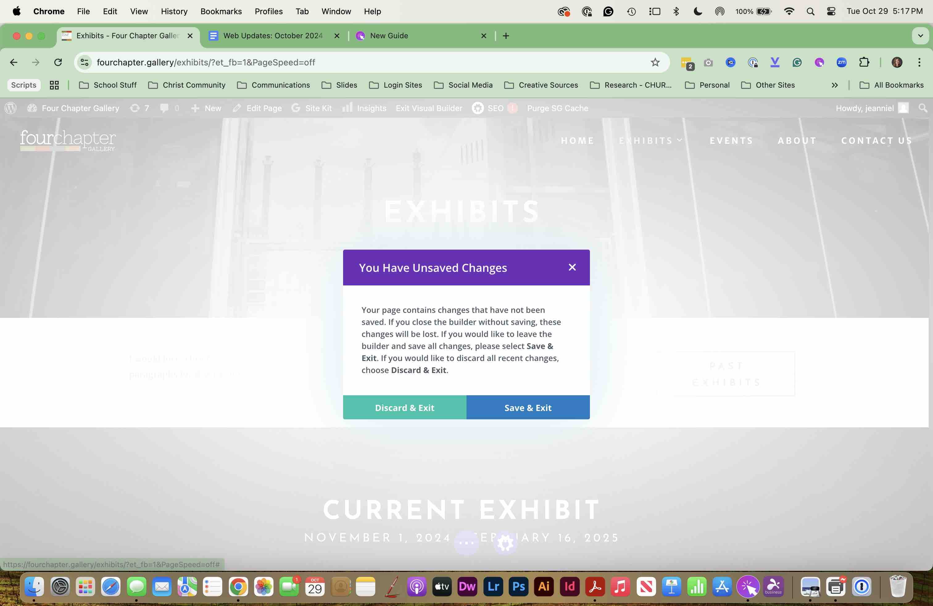 That's it. You may SAVE and EXIT the page.
Double-check your work. Thanks for helping!