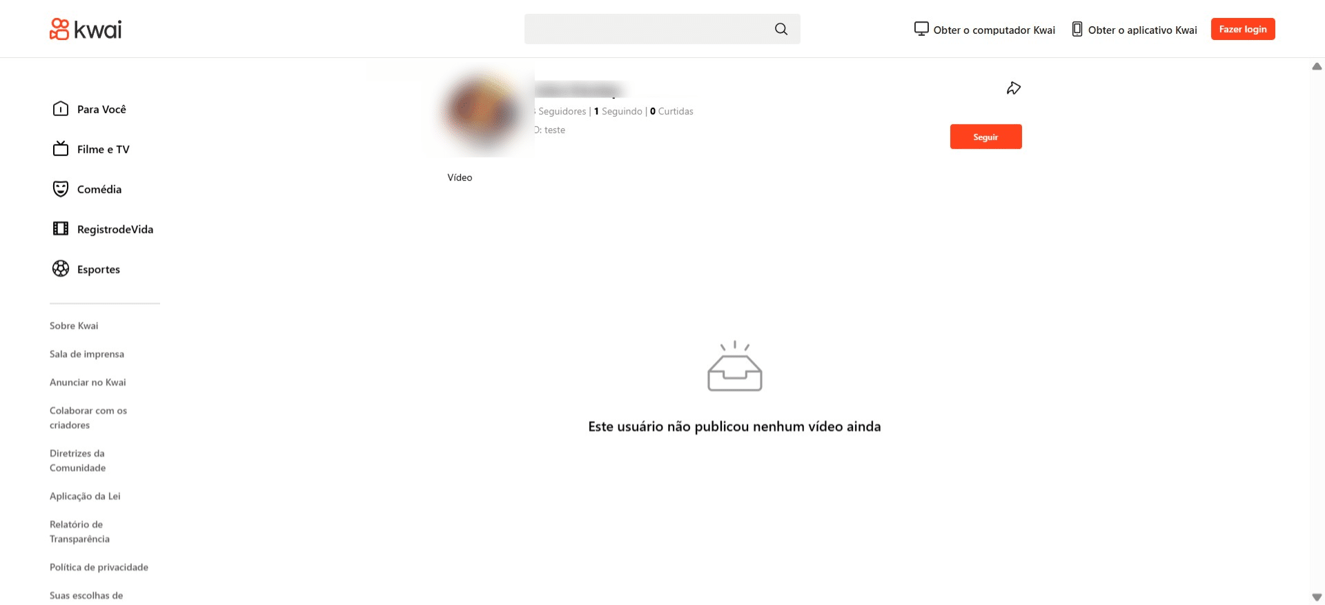 Pronto! Agora você pode visualizar o perfil do afiliado na rede social.