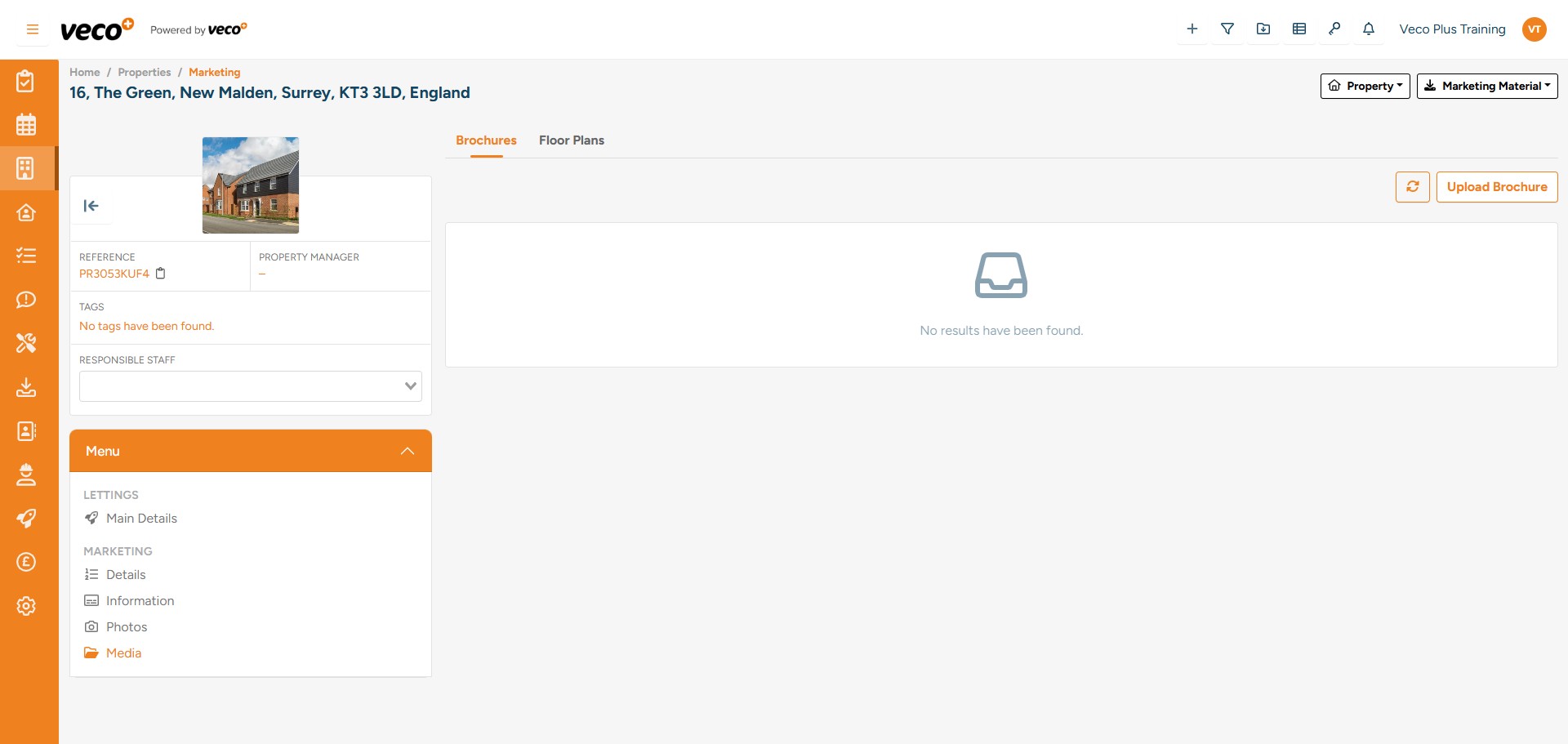 Then select ‘Upload Brochure’. You can browse and select multiple files at once. Once all files have been selected, select ‘Save’