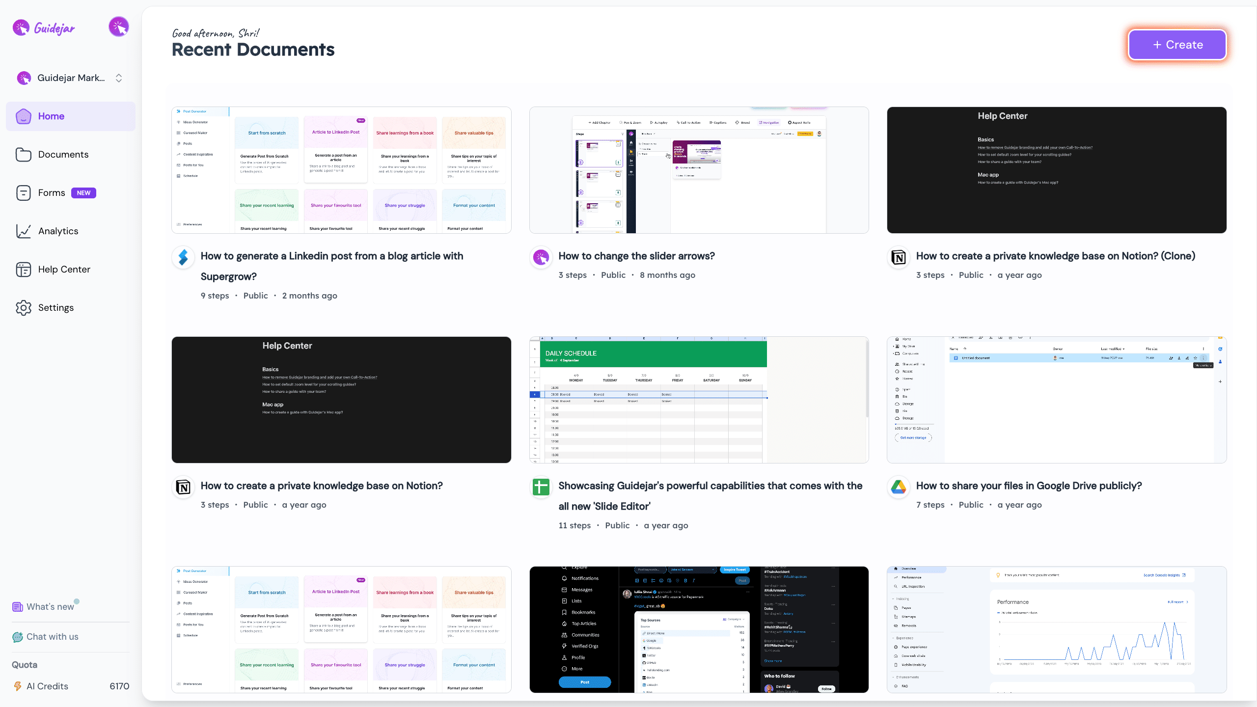 Let's now see what the other tabs are for!