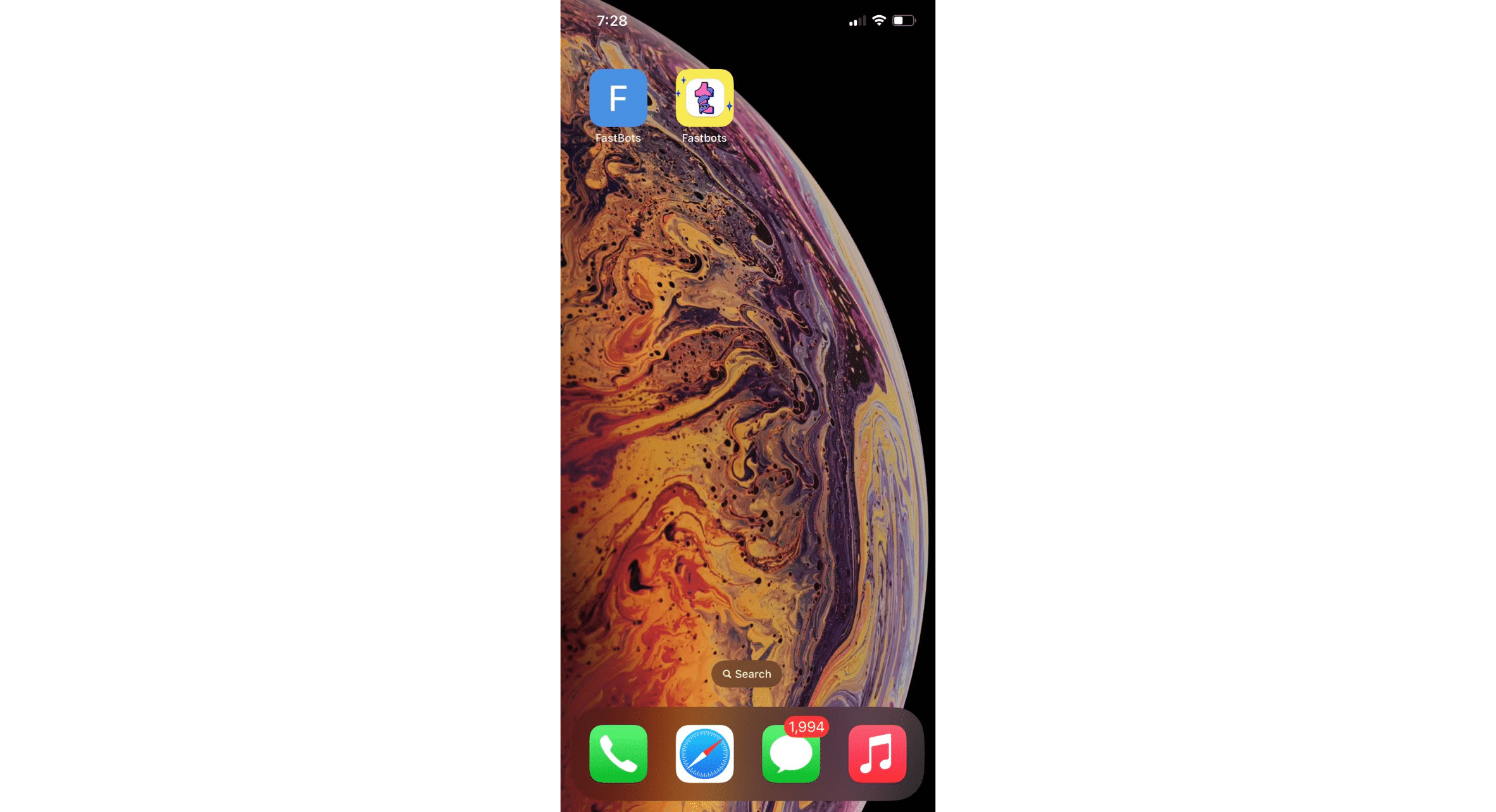 Clicking on "Add" will save the shortcut on the home screen of your iPhone. 