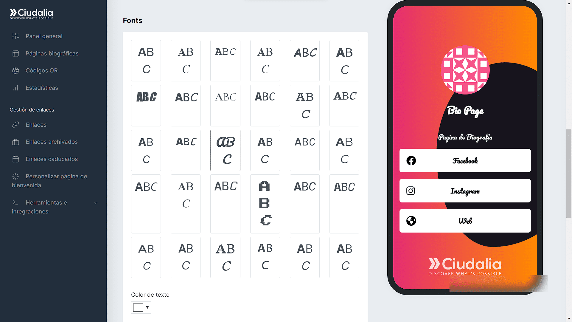 Modifica las fuentes para que se adapte mas a tu estilo