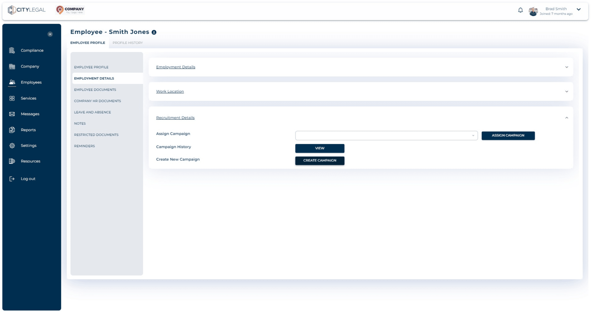 Click on "Create Campaign" to create a brand new campaign.