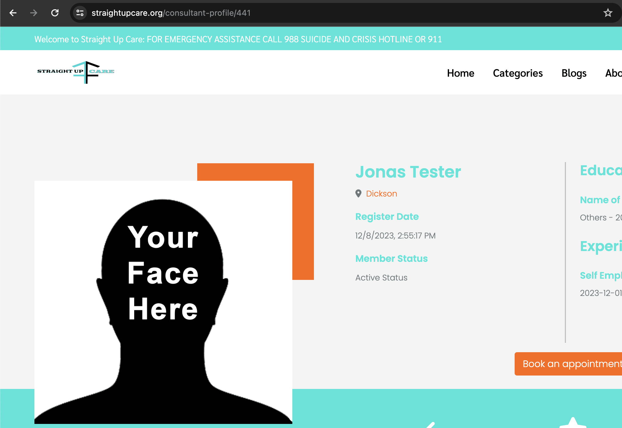 Copy the address in the address bar. 