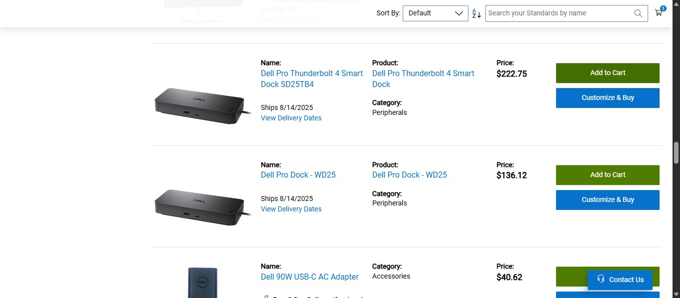 Click on "Add to Cart"