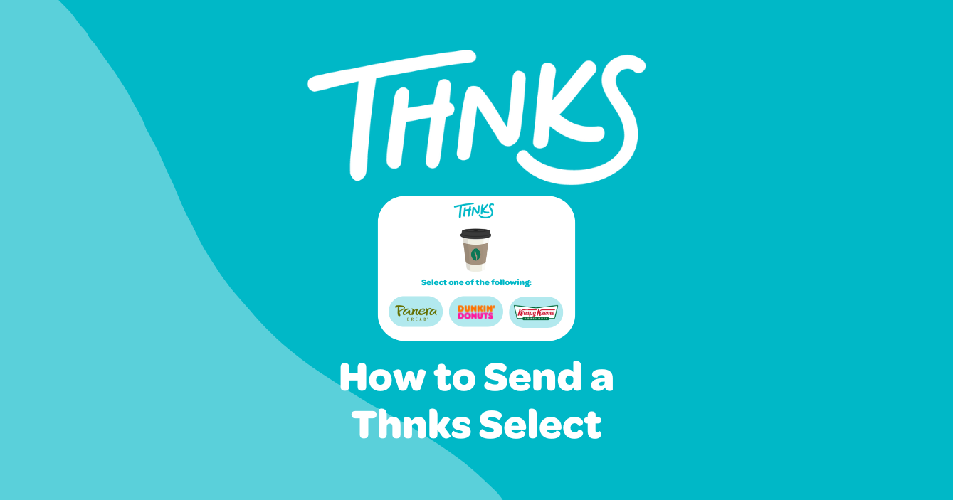 Navigate to the Thnks App.