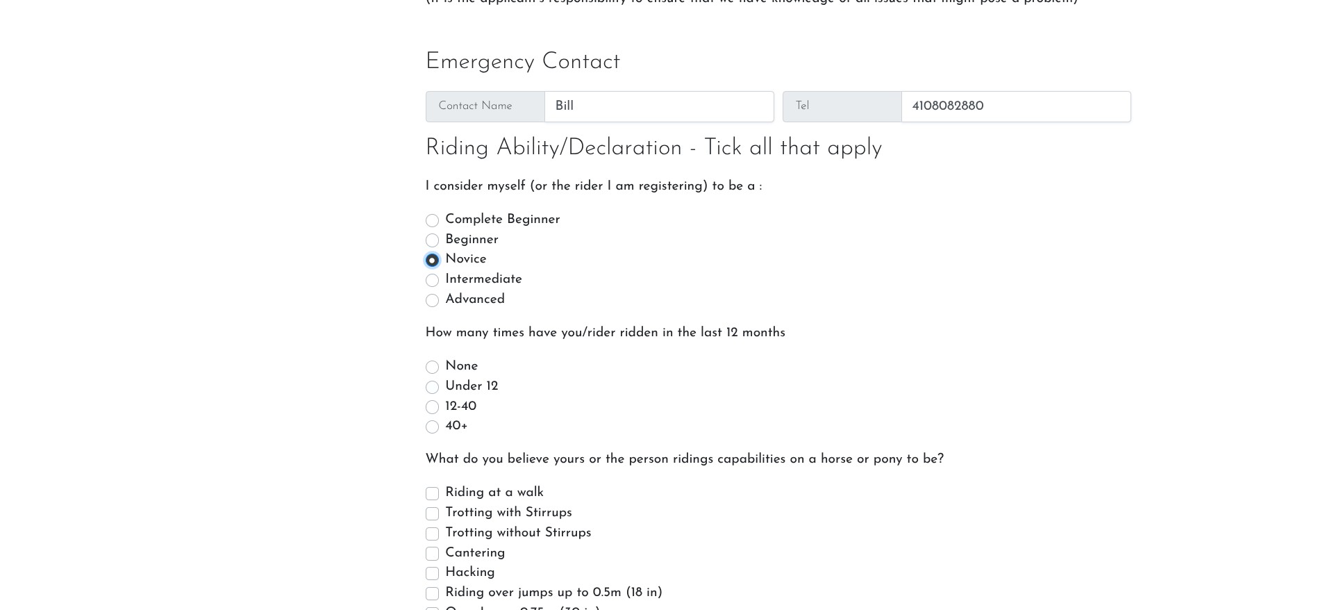 Complete the rest of the questions...