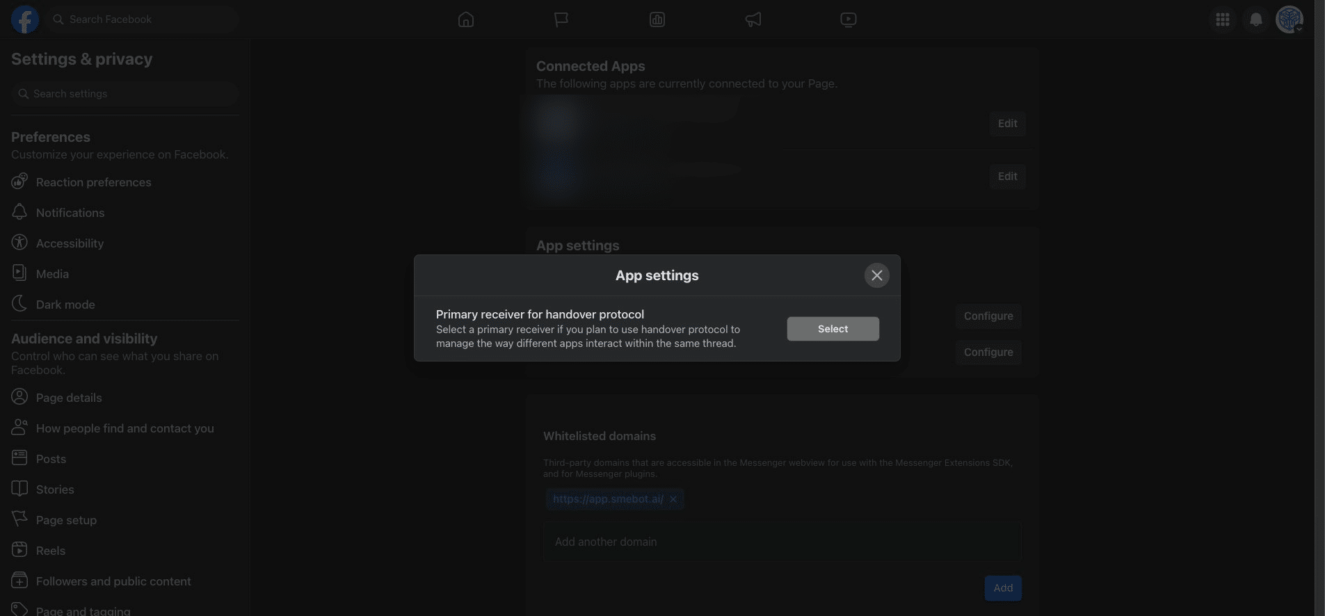 Click "Select"