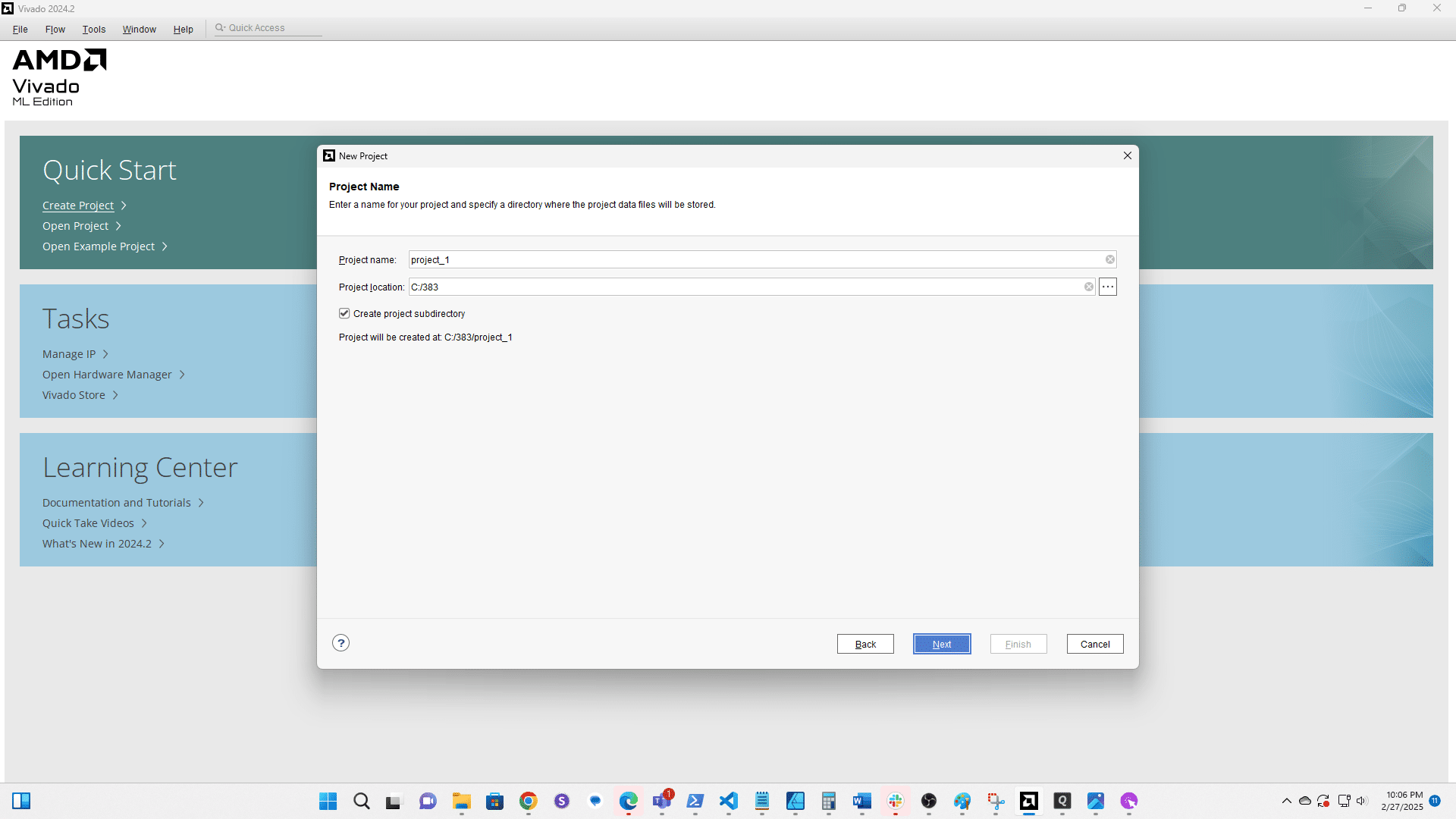Rename your project.