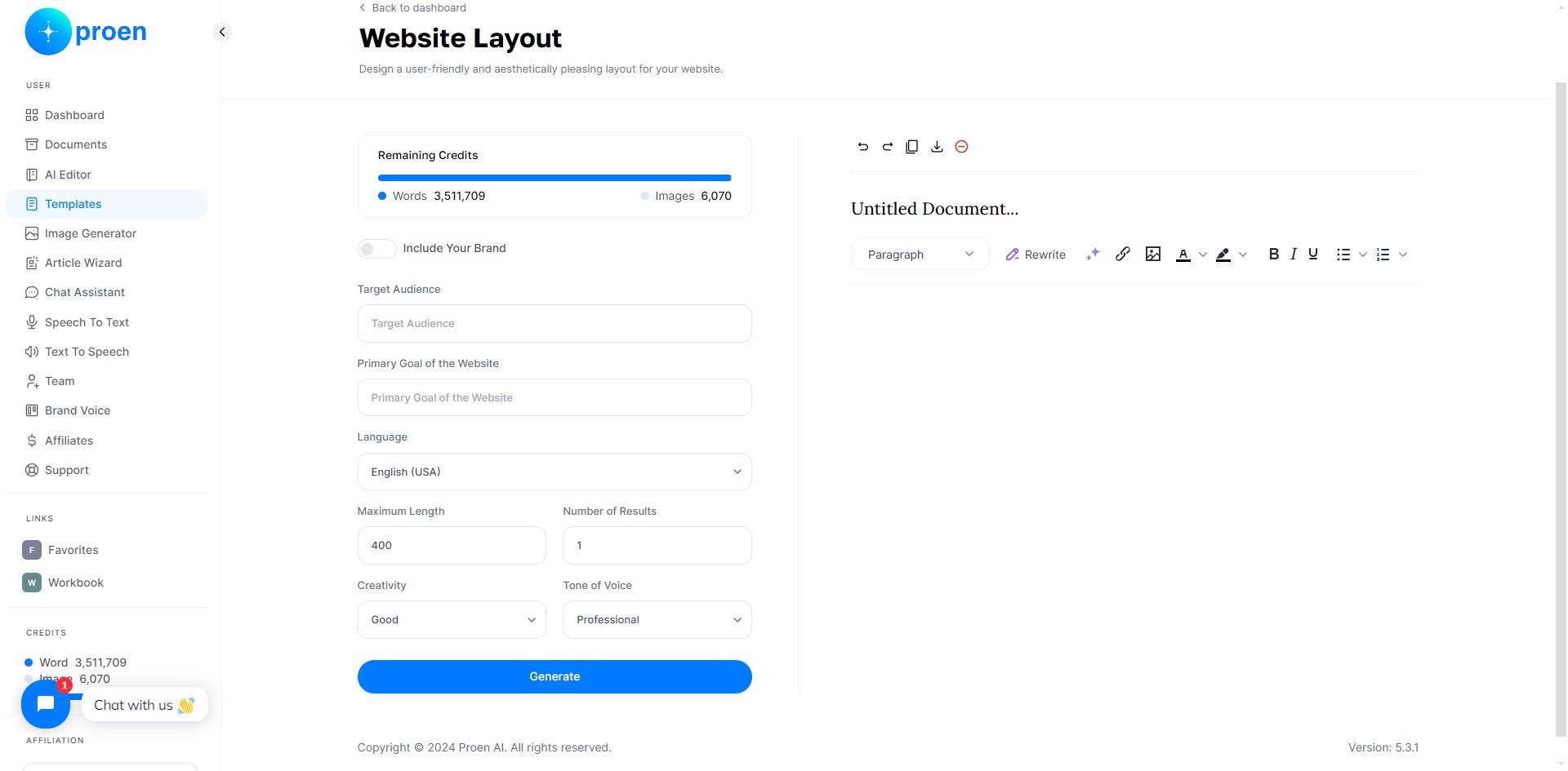 **Optional**: toggle ON "Include Your Brand"