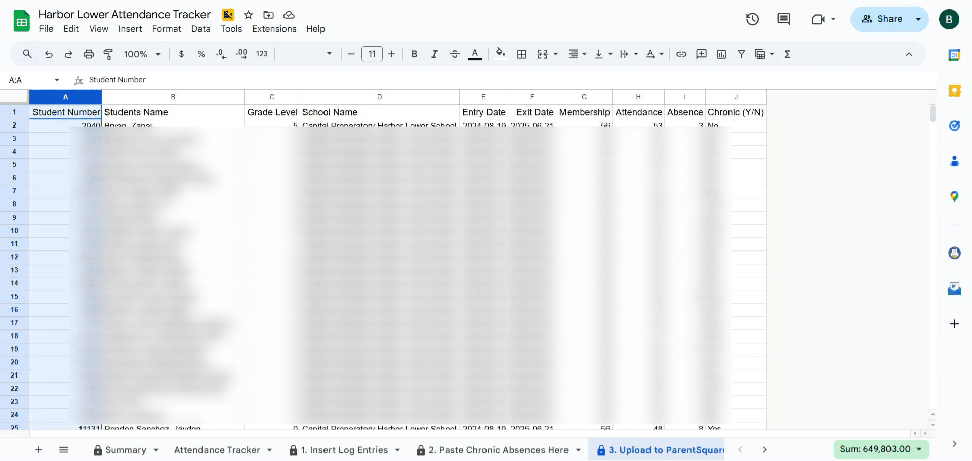 Copy Column A