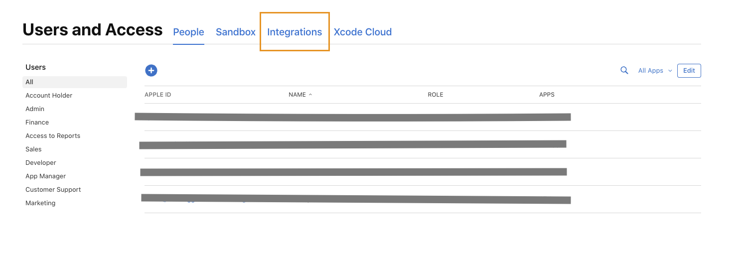 Maintenant cliquer sur ''intégrations''