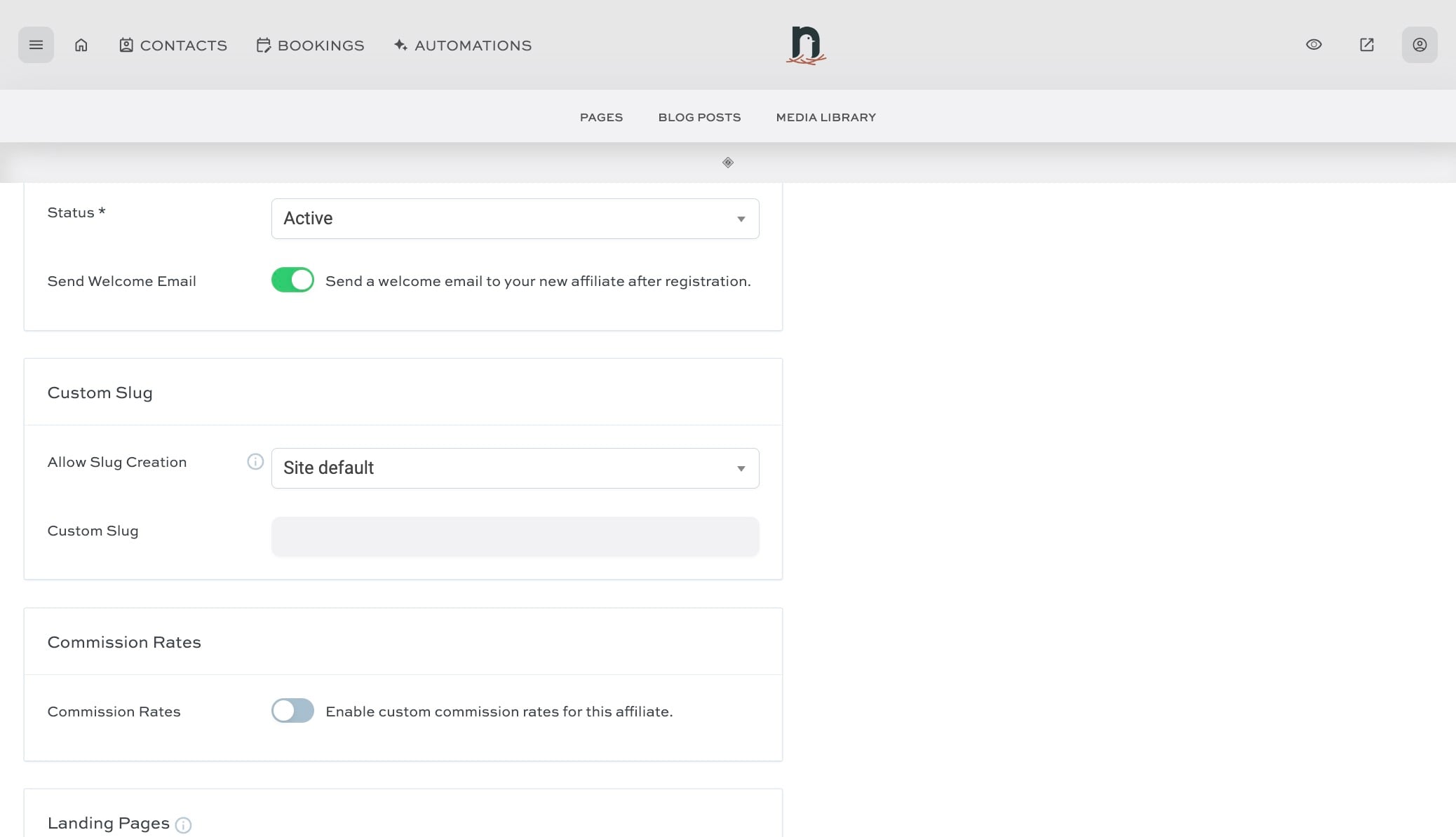 Toggle 'Send Welcome Email' to ON position (if you want them to receive a welcome email)