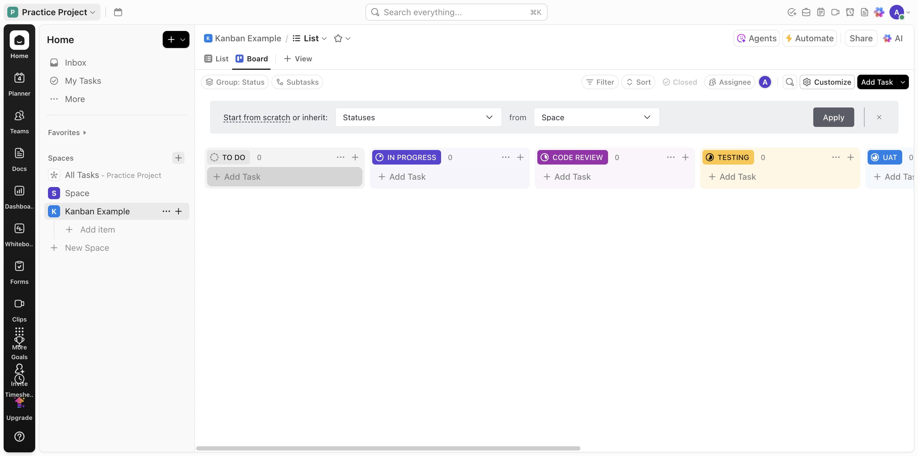Add a task 