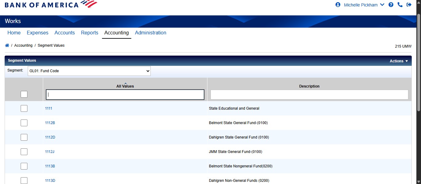 First search the list of existing segment values for that particular segment (fund, org, account, program, activity, prepay start/end dates) to ensure the code doesn't already exist. 