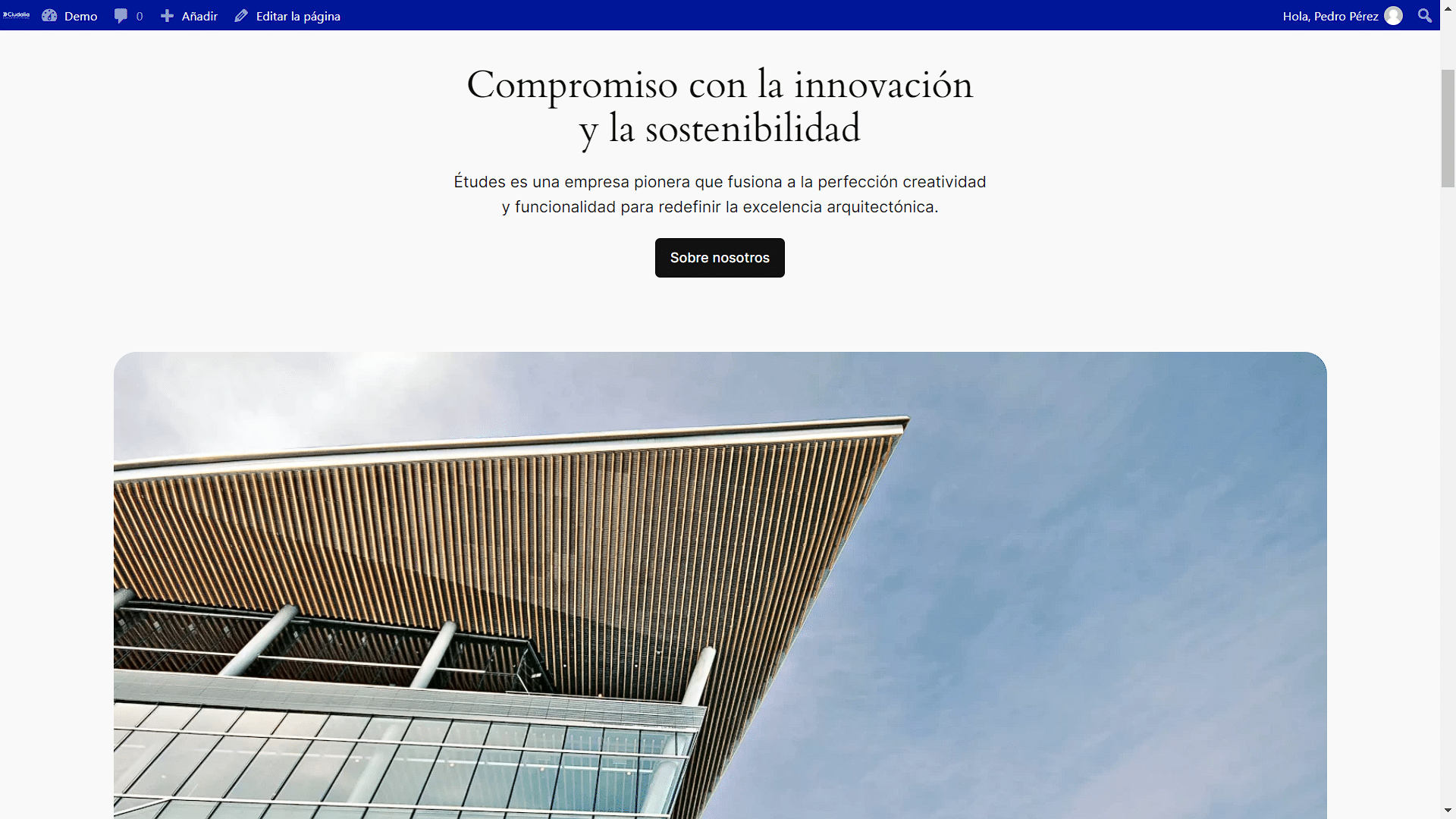 **Listo**, la nueva página estará publicada en tu web