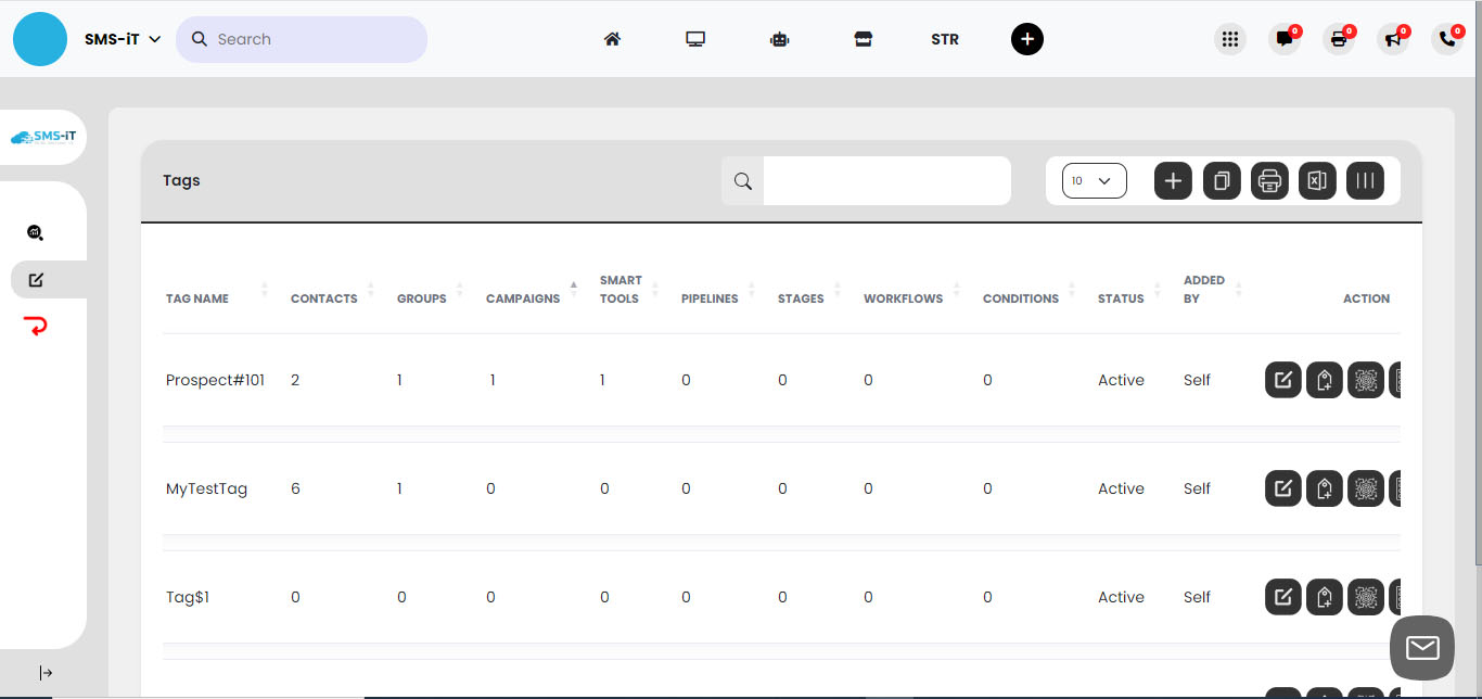 Your tag is now linked to the selected Smart Tool. 
**Key points:**
           - You can associate multiple Smart Tools with a single tag.
           - Any contact using the Smart Tool will automatically receive the tag.
          - The tag will appear in the contact's information form.
          - This feature allows for improved tracking and segmentation based on tool usage.