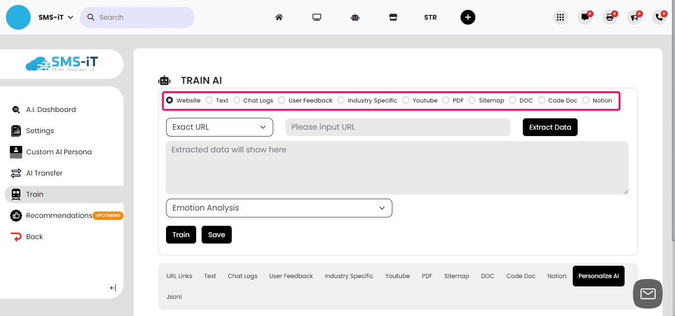 **Enhancing Your AI Assistant's Knowledge:**
Continuously improve your AI assistant by utilizing various data import options to:
           - Expand its knowledge base
           - Refine understanding of specific topics
           - Keep it updated with the latest information

Regular incorporation of new data from diverse sources ensures your AI assistant remains:
           - Current
           - Relevant
           - Increasingly capable of addressing a wide range of user queries and tasks