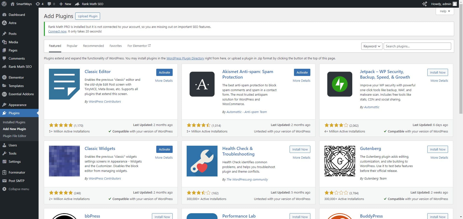 In the search bar, write "Fastbots" and click Enter.