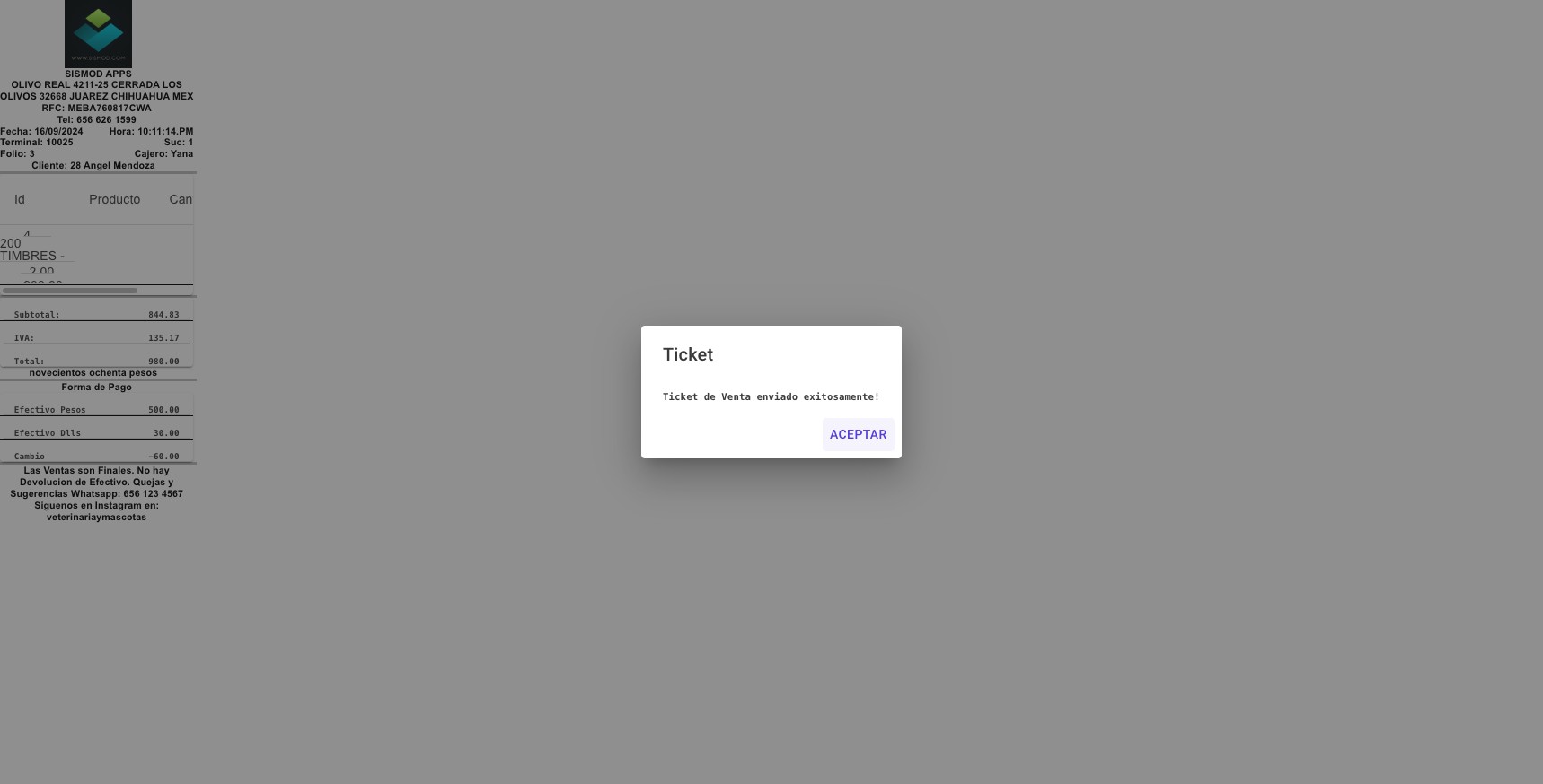 Click en "Aceptar"