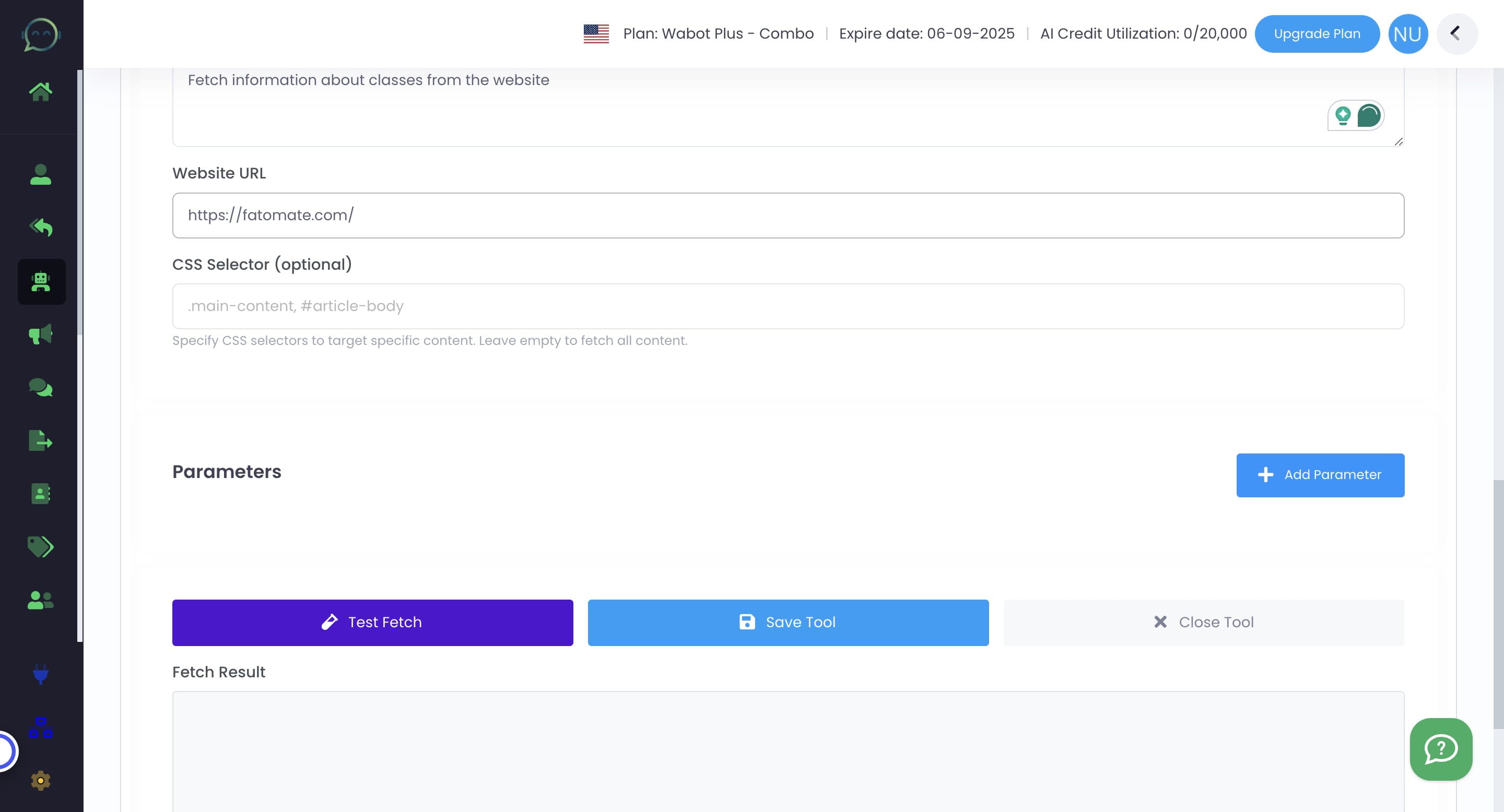 Test Fetch to make sure it retrieves the right information from the website provided