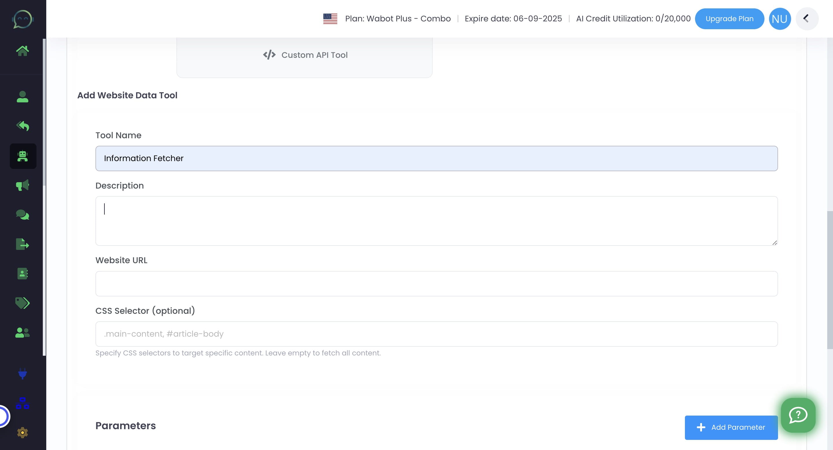 Insert the description or the information needed to be fetched