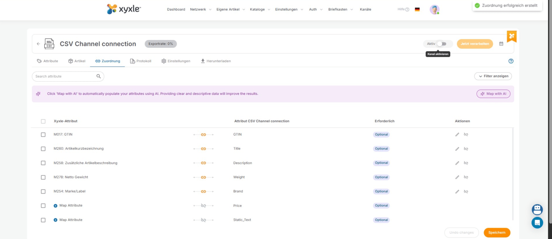 Cliquez ici pour activer la chaîne.
