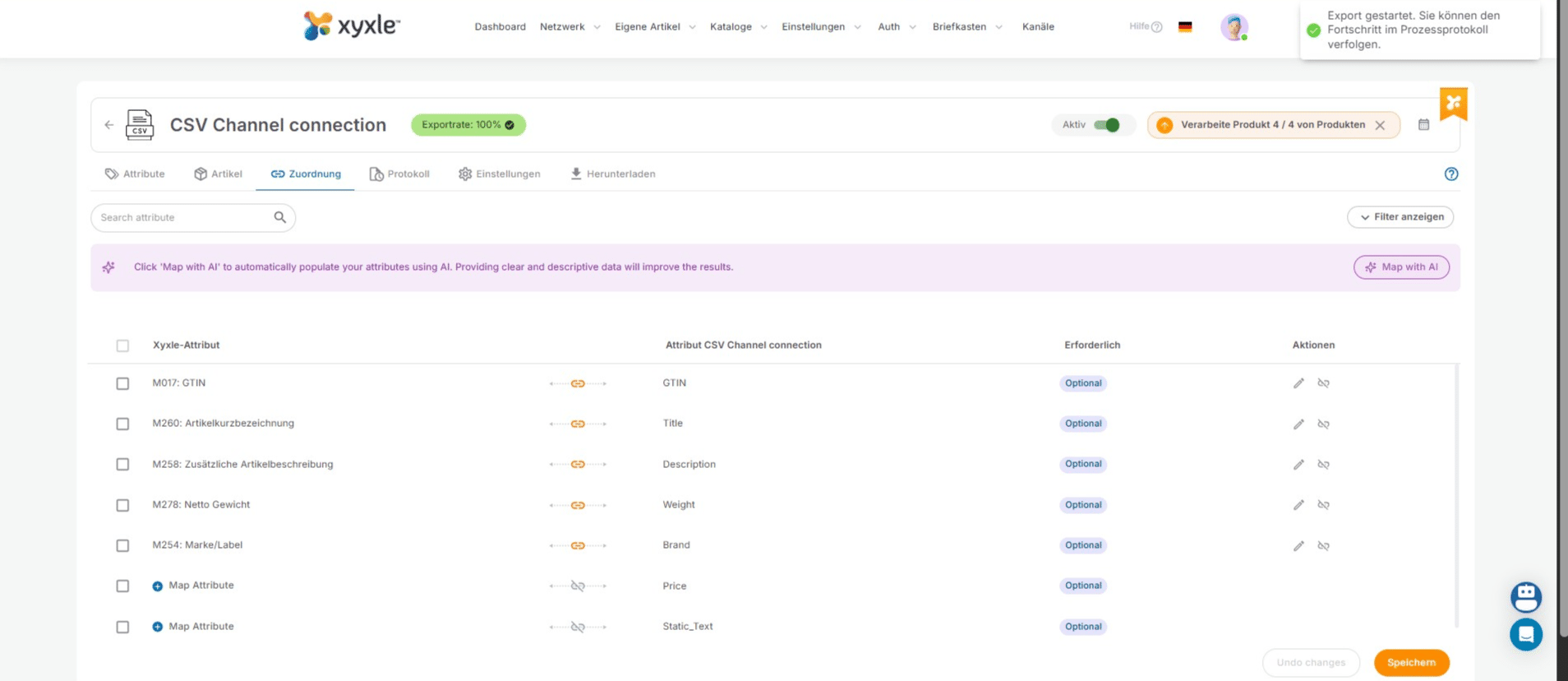 Cliquez sur cette icône pour accéder aux journaux des produits.
