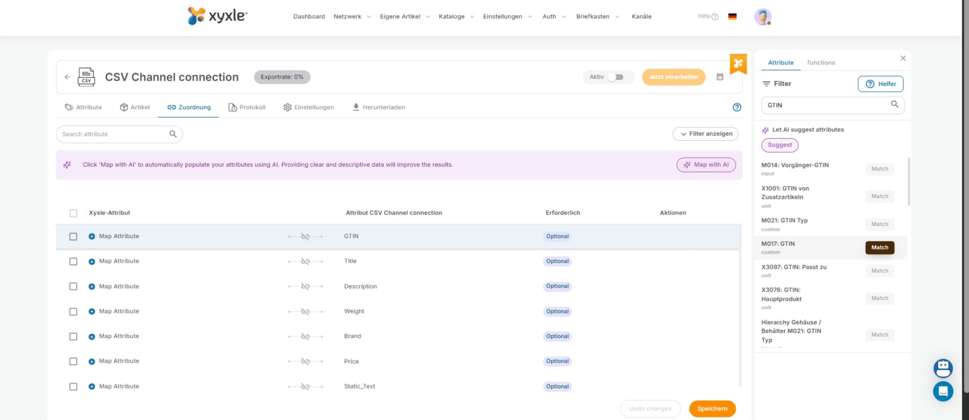 Cliquez sur « Match »