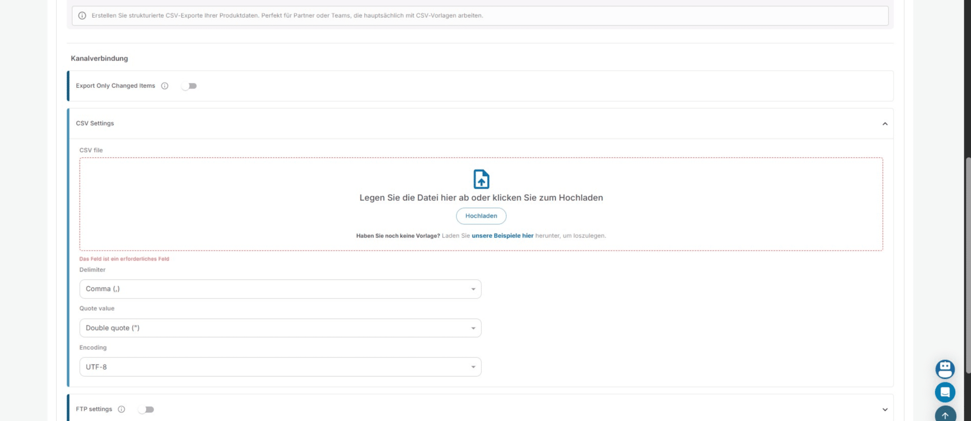 À partir de là, vous pouvez également modifier ces 3 options.