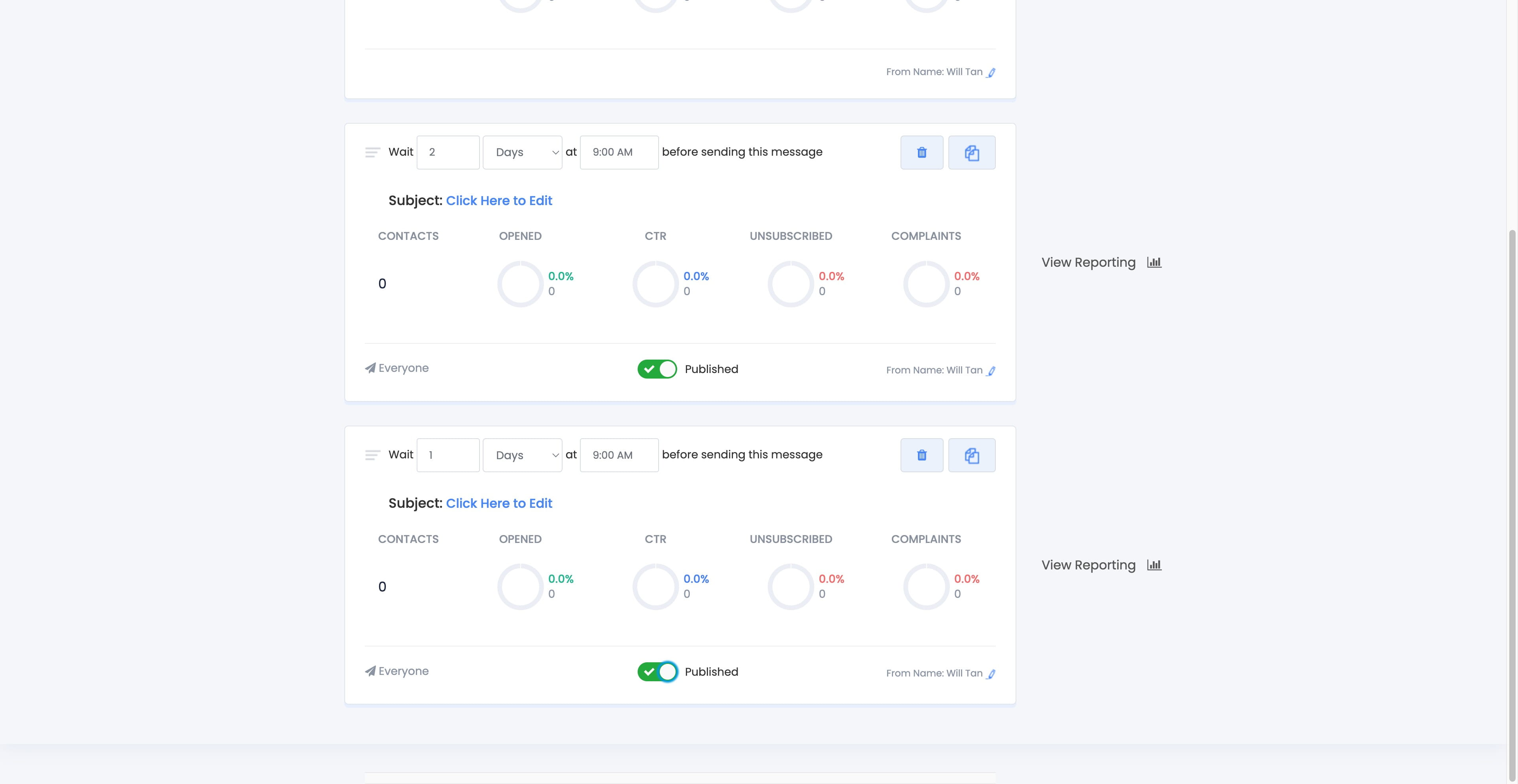 Click on "Click Here to Edit"